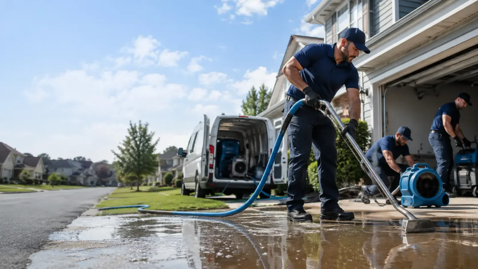 Flood Damage Restoration in Bessie, OK
